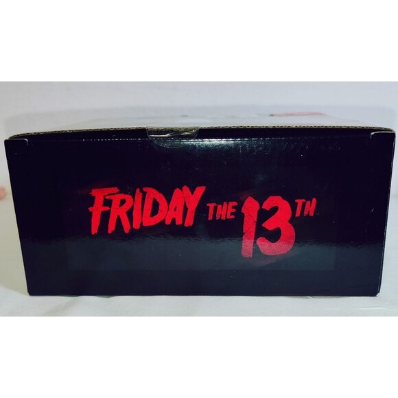 Friday the 13th 16 oz Pint Glass and 3 Pair of Crew Socks Bundle Jason Voorhees - Picture 6 of 7